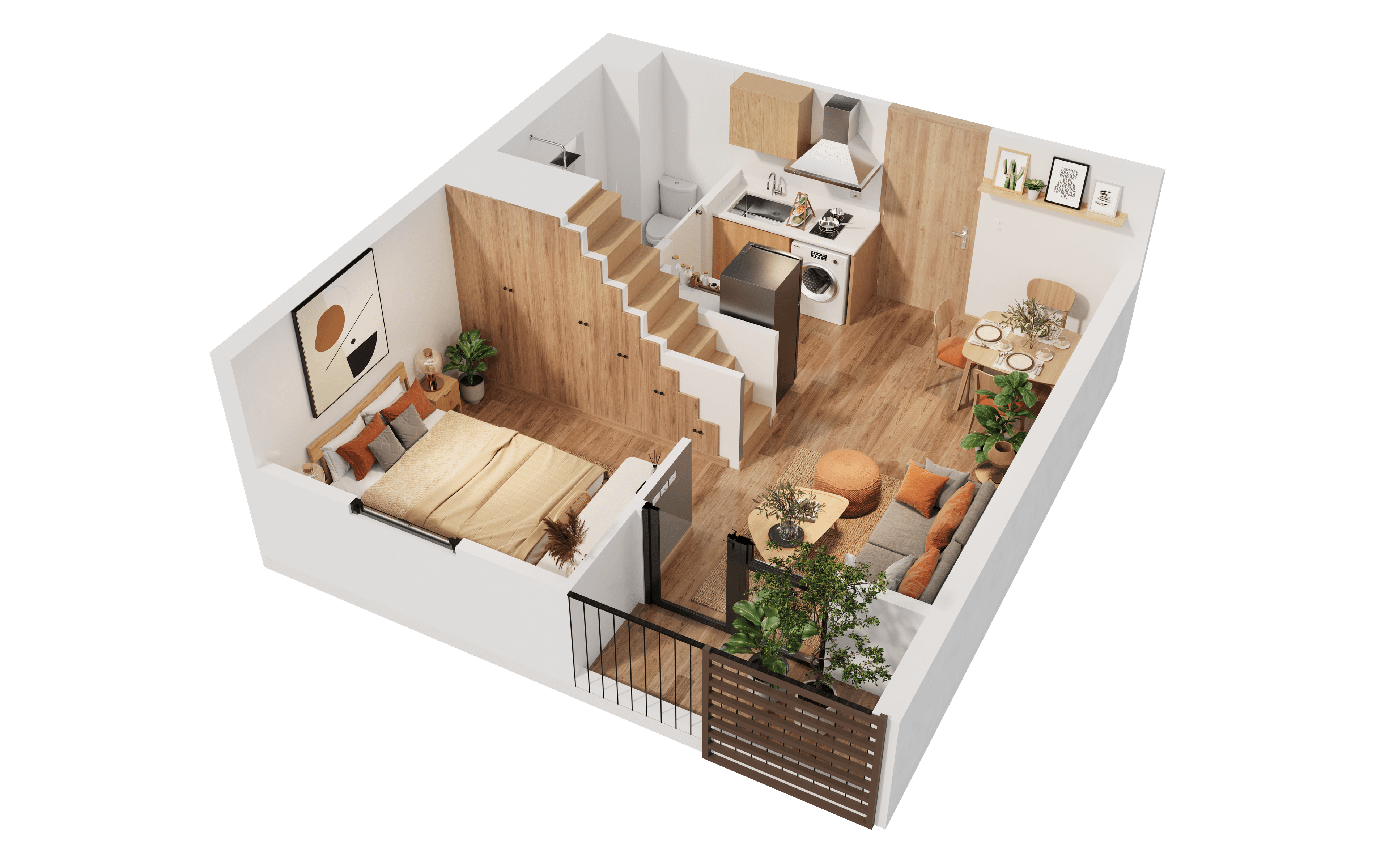 1-Bedroom Loft