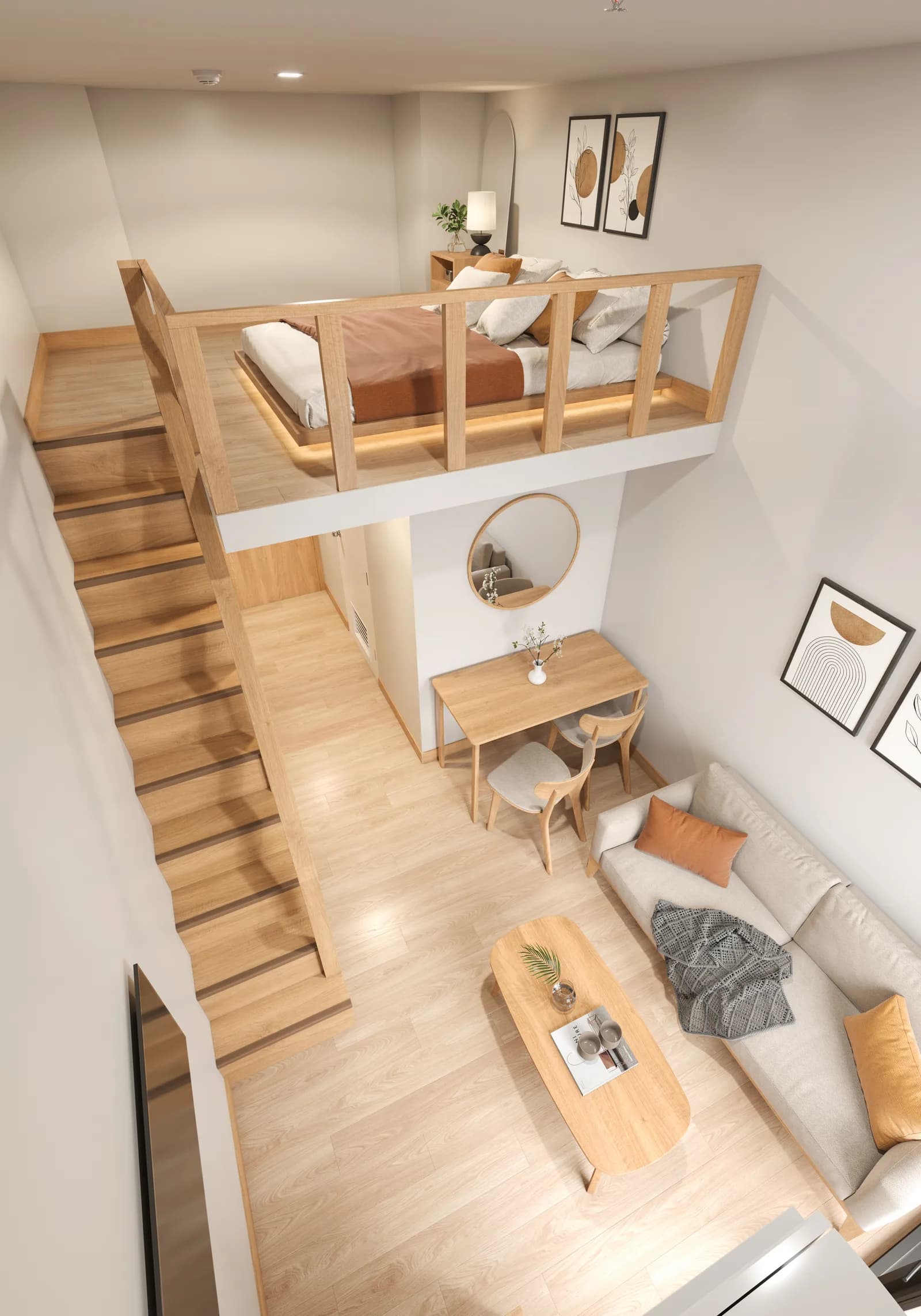 Studio Loft View 2 — One Lancaster Park