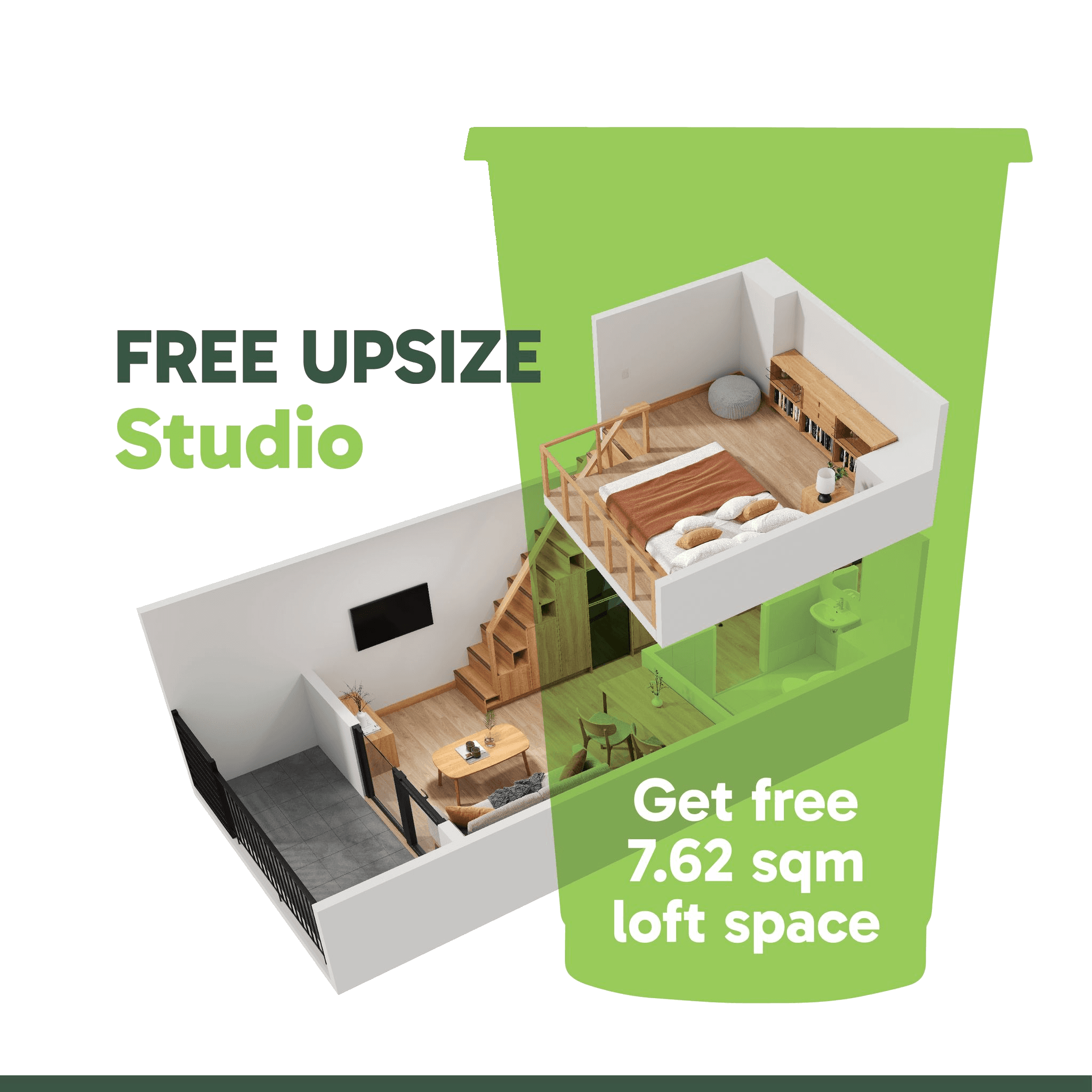 Studio Loft UPSIZE loft