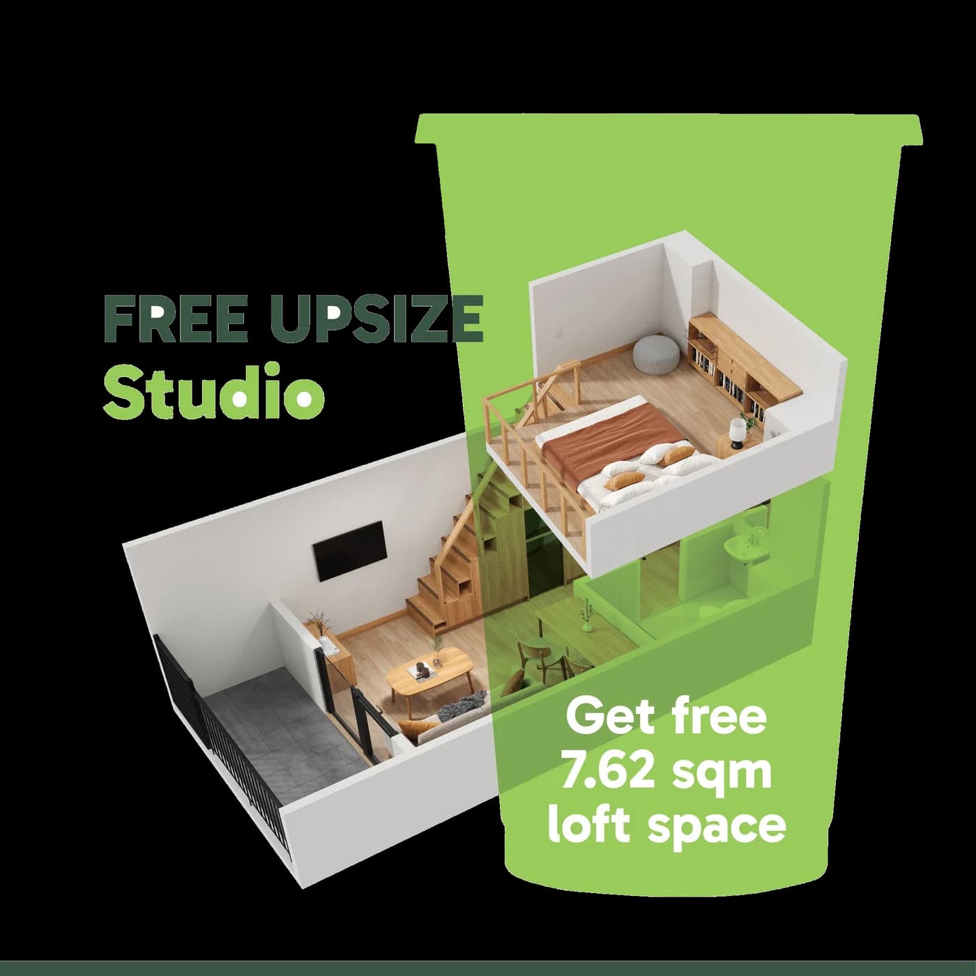 Studio Loft UPSIZE loft