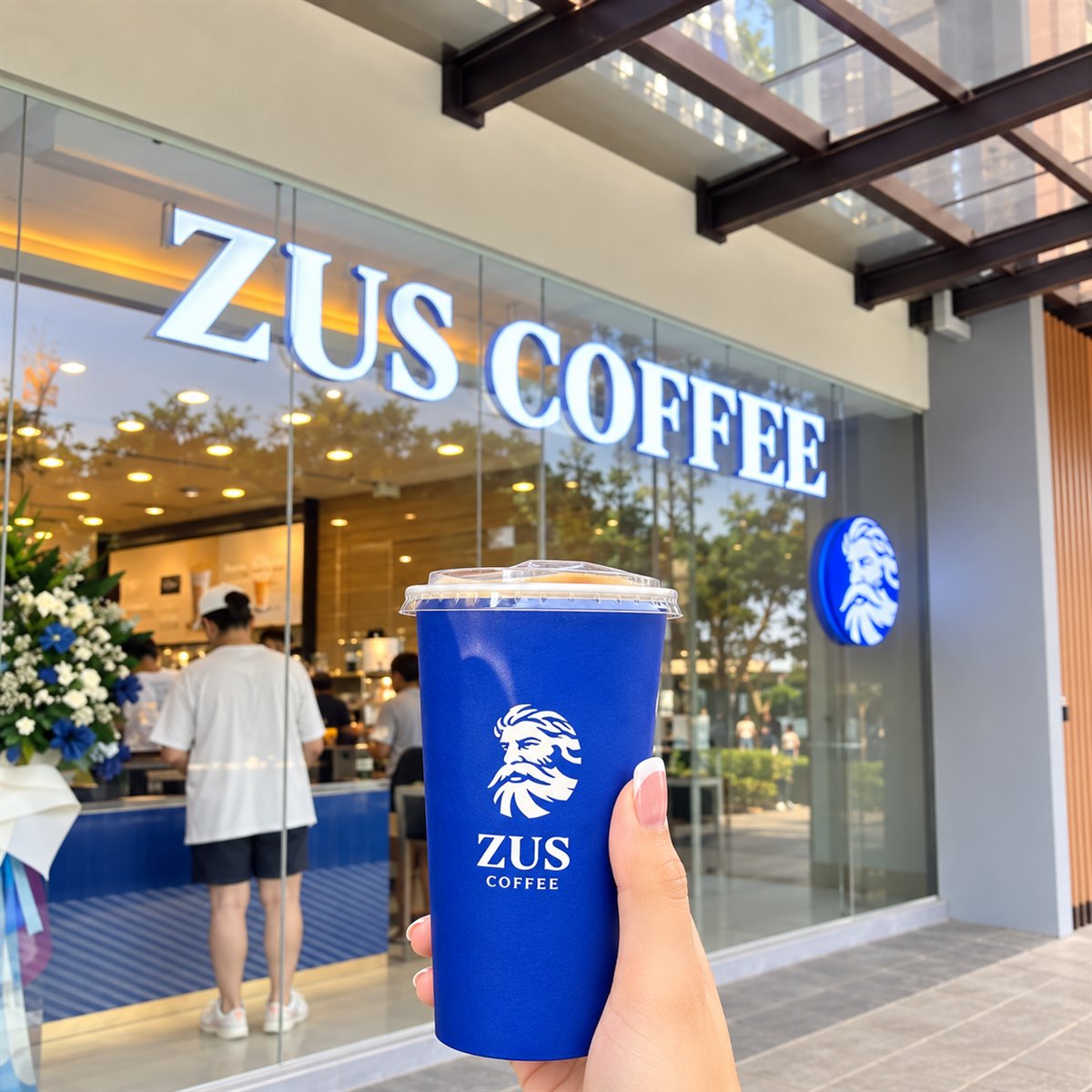 ZUS Coffee at The Square 2 Mall in Lancaster New City, Imus