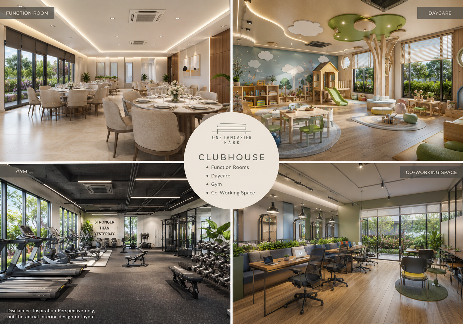 Clubhouse and picnic area at One Lancaster Park Imus Cavite, the indoor and shaded social space for resident family gatherings