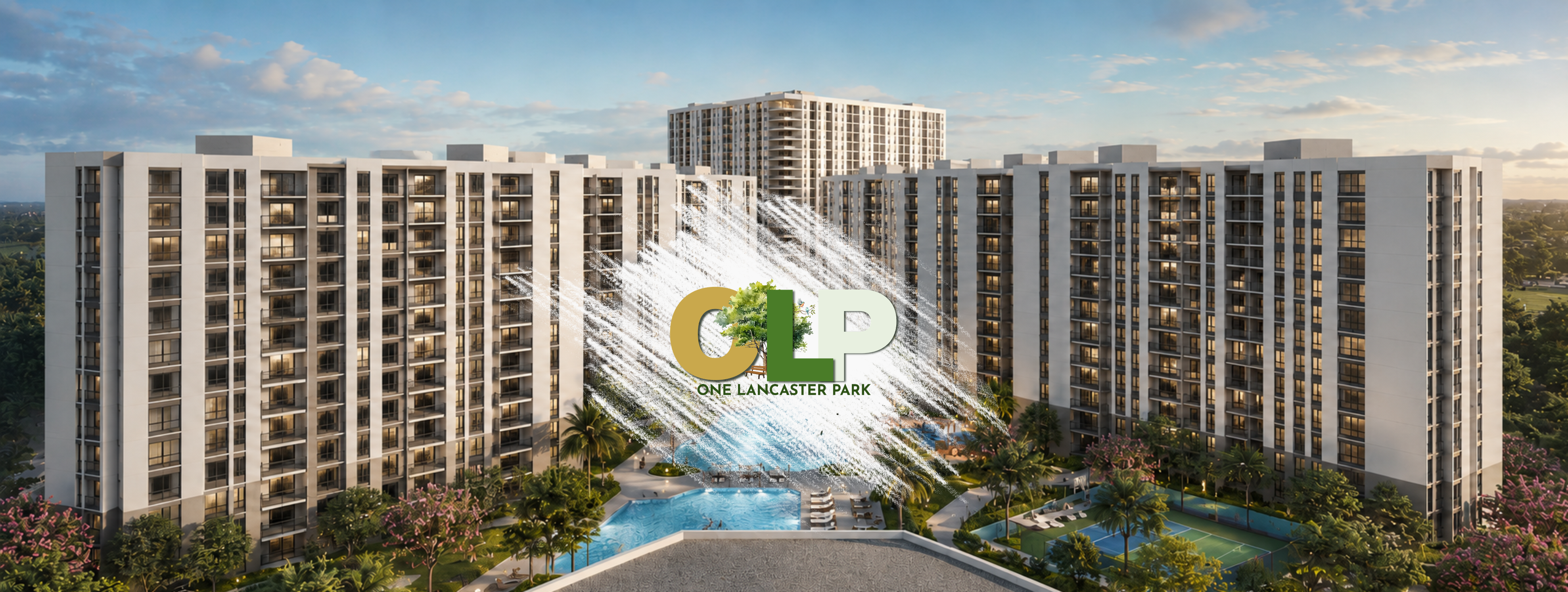The 7-hectare open park at One Lancaster Park in Imus, Cavite, the green core where most resident amenities are located