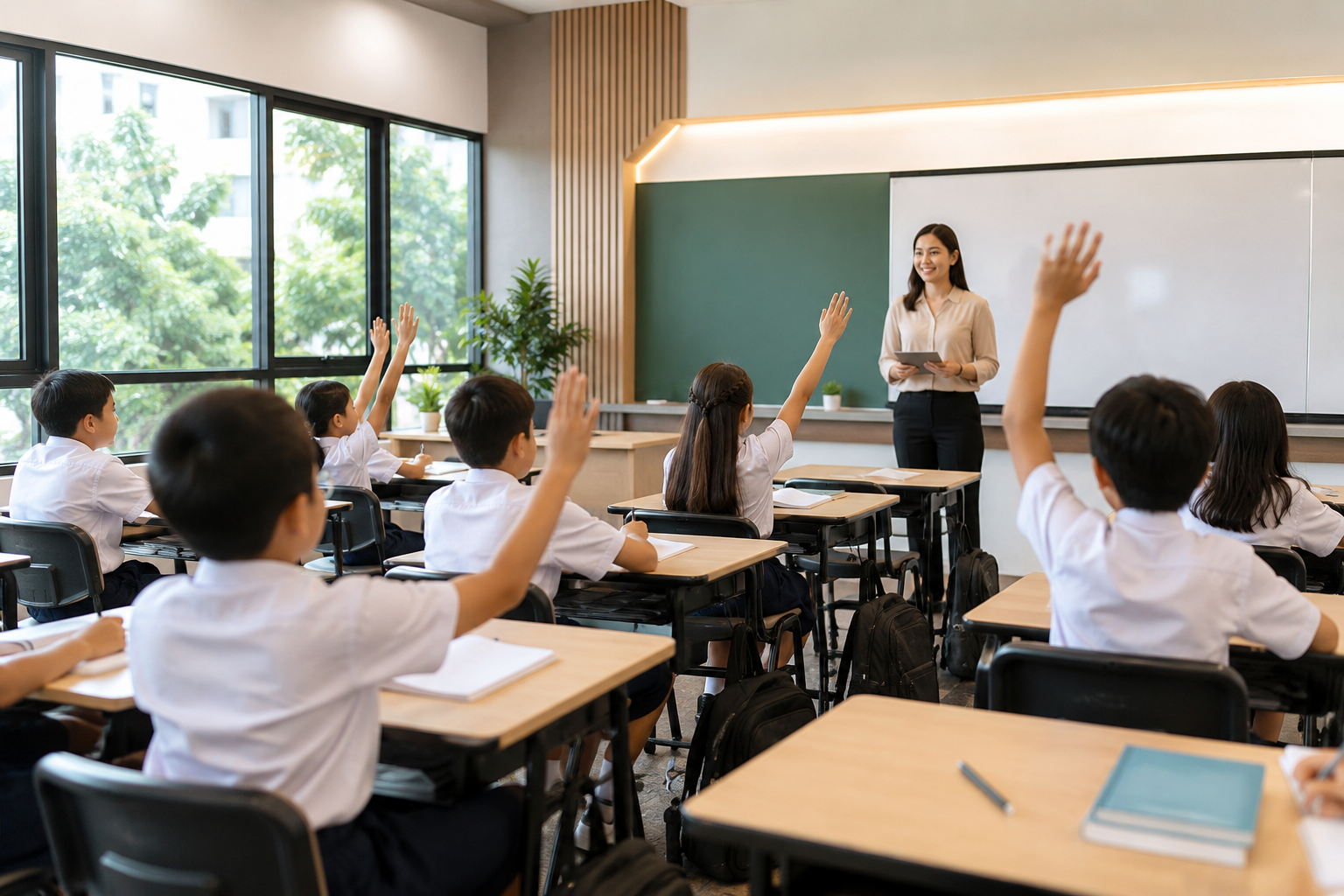 Private school classroom in Imus Cavite &mdash; several established private schools are within a short drive of Lancaster New City