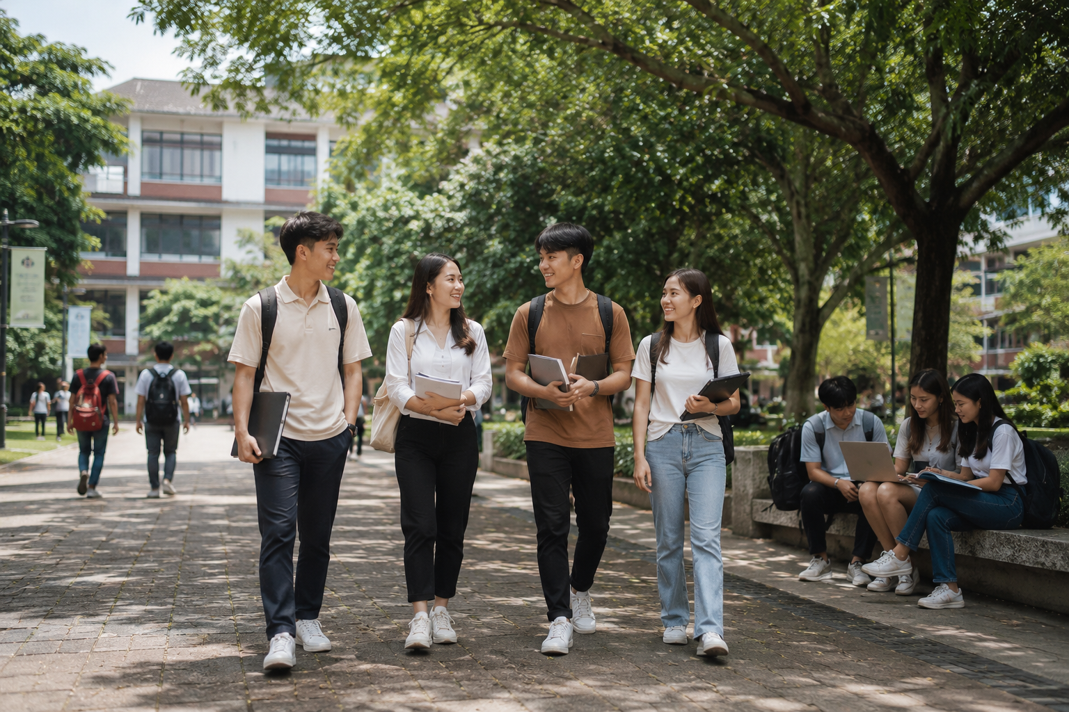 University students near Cavite &mdash; CvSU Imus, DLSU Dasmarinas, and EAC Cavite are among the college options accessible from Lancaster New City